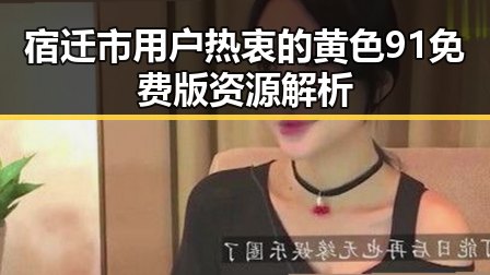 宿迁市用户热衷的黄色91免费版资源解析