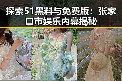 探索51黑料与免费版：张家口市娱乐内幕揭秘