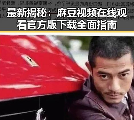 最新揭秘:麻豆视频在线观看官方版下载全面指南