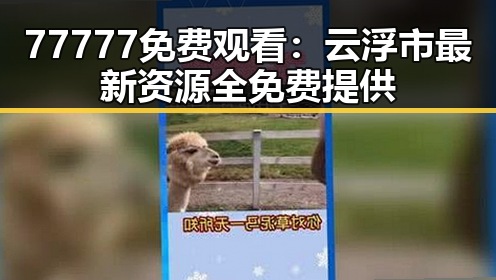 77777免费观看：云浮市最新资源全免费提供