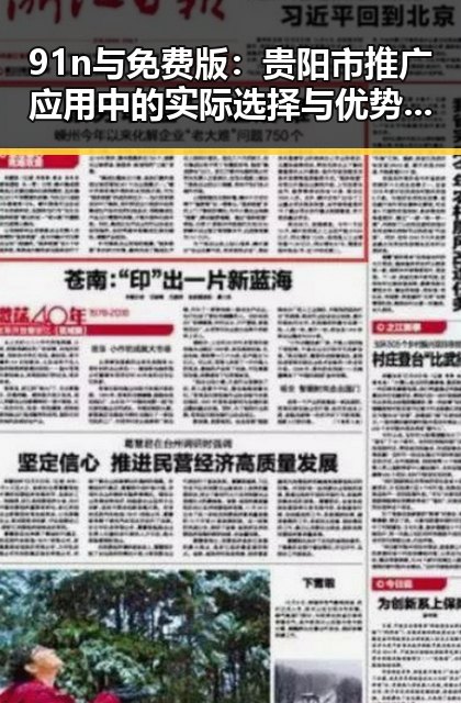 91n与免费版：贵阳市推广应用中的实际选择与优势分析