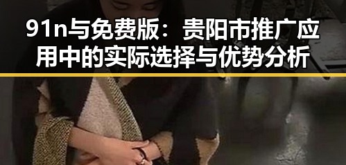91n与免费版：贵阳市推广应用中的实际选择与优势分析