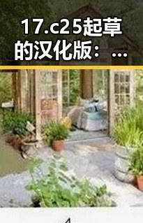 17.c25起草的汉化版：娱乐圈背后的人物变迁与动向