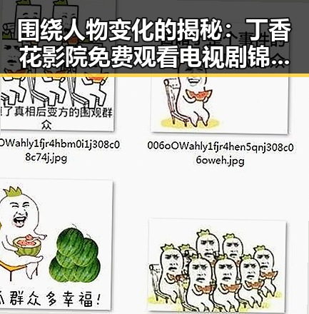 围绕人物变化的揭秘:丁香花影院免费观看电视剧锦绣未央官方版免费版