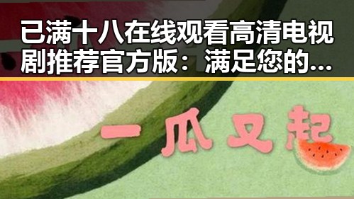 已满十八在线观看高清电视剧推荐官方版：满足您的观影需求
