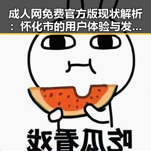 成人网免费官方版现状解析:怀化市的用户体验与发展趋势