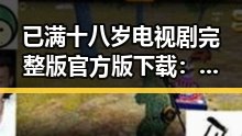 已满十八岁电视剧完整版官方版下载:详细指南与资源介绍