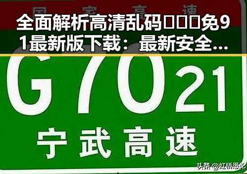 全面解析高清乱码🔞❌♋免91最新版下载:最新安全指南与实用建议