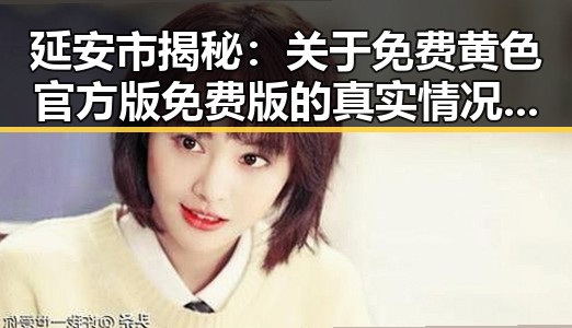 延安市揭秘:关于免费黄色官方版免费版的真实情况与分析