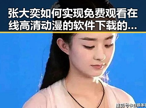 张大奕如何实现免费观看在线高清动漫的软件下载的转变