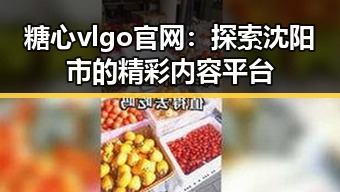 糖心vlgo官网:探索沈阳市的精彩内容平台