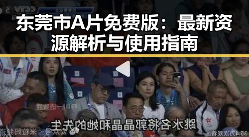 东莞市A片免费版：最新资源解析与使用指南