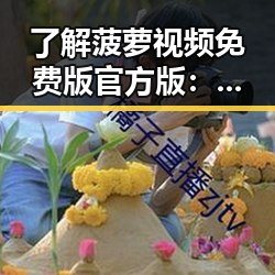 了解菠萝视频免费版官方版：最新功能与使用指南