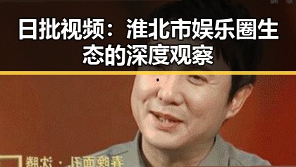 日批视频:淮北市娱乐圈生态的深度观察