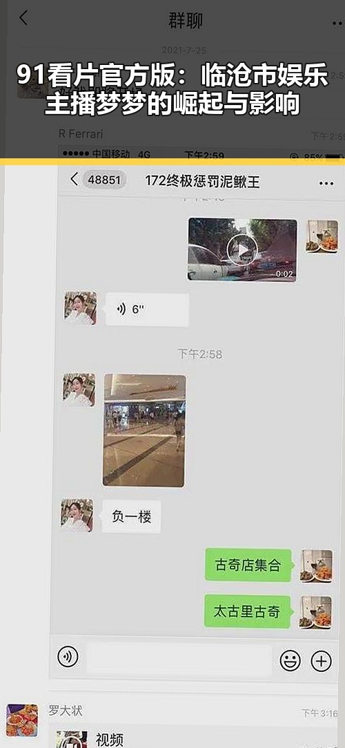91看片官方版：临沧市娱乐主播梦梦的崛起与影响