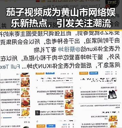 茄子视频成为黄山市网络娱乐新热点，引发关注潮流