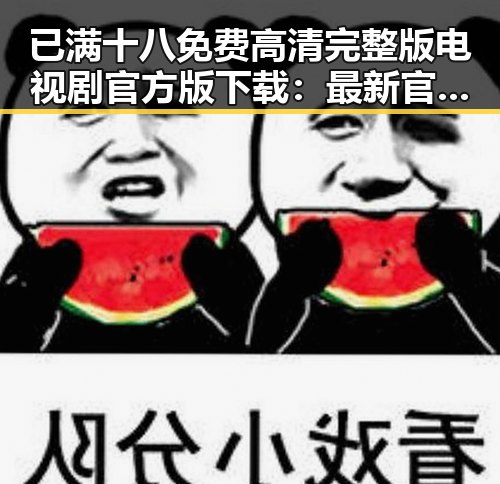 已满十八免费高清完整版电视剧官方版下载：最新官方资源指南