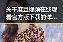 关于麻豆视频在线观看官方版下载的详细指南