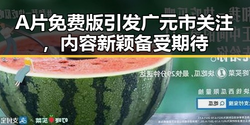 A片免费版引发广元市关注，内容新颖备受期待