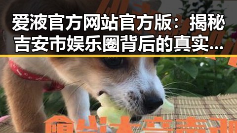 爱液官方网站官方版:揭秘吉安市娱乐圈背后的真实故事