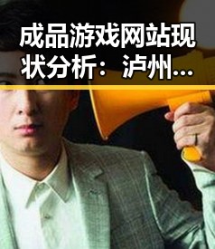 成品游戏网站现状分析:泸州市市场发展动态