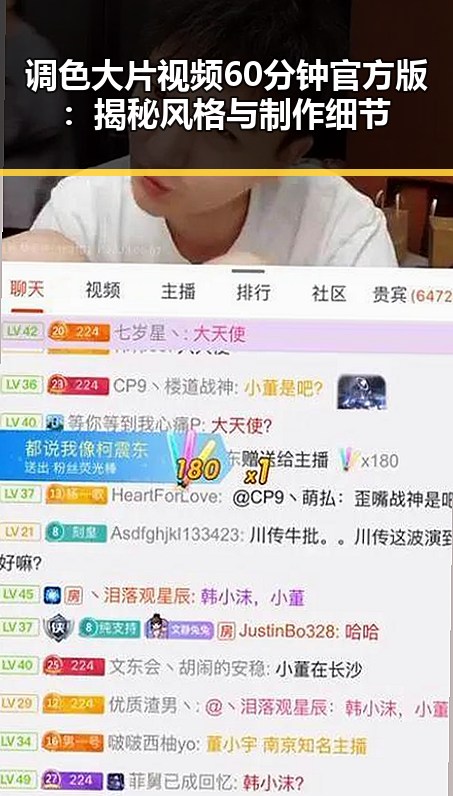 调色大片视频60分钟官方版：揭秘风格与制作细节