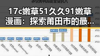17c嫩草51久久91嫩草漫画:探索莆田市的最新漫画潮流