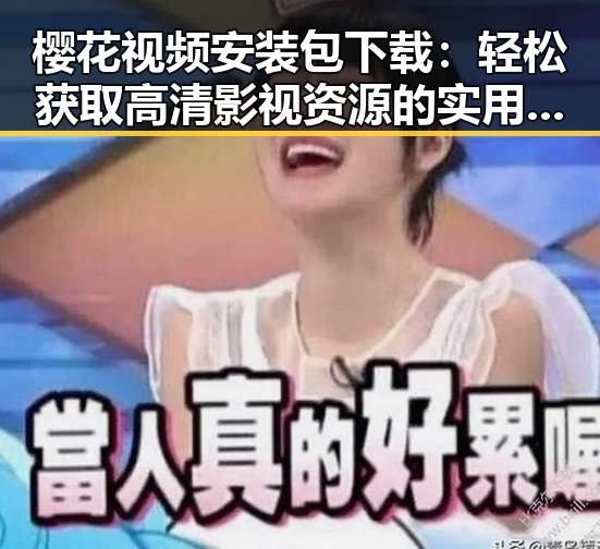 樱花视频安装包下载：轻松获取高清影视资源的实用指南