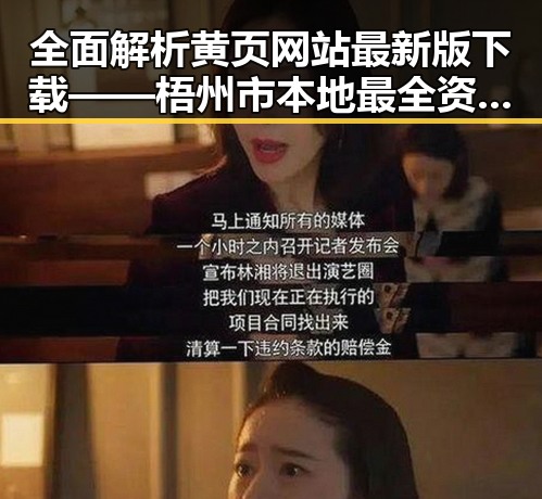 全面解析黄页网站最新版下载——梧州市本地最全资源指南