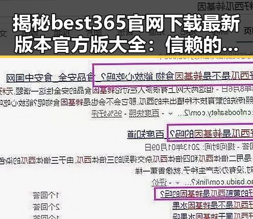 揭秘best365官网下载最新版本官方版大全:信赖的选择
