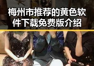 梅州市推荐的黄色软件下载免费版介绍