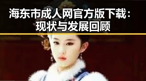 海东市成人网官方版下载：现状与发展回顾