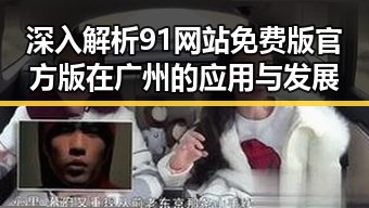 深入解析91网站免费版官方版在广州的应用与发展