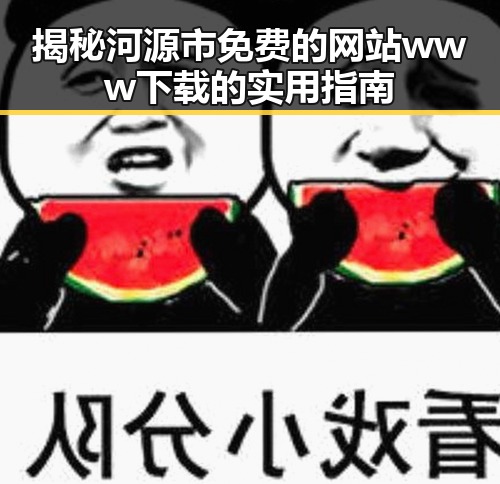 揭秘河源市免费的网站www下载的实用指南