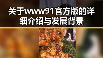 关于www91官方版的详细介绍与发展背景
