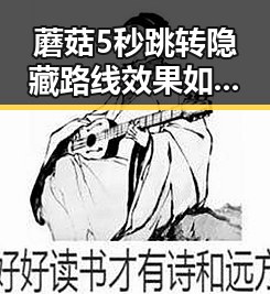蘑菇5秒跳转隐藏路线效果如何百度安卓版解析