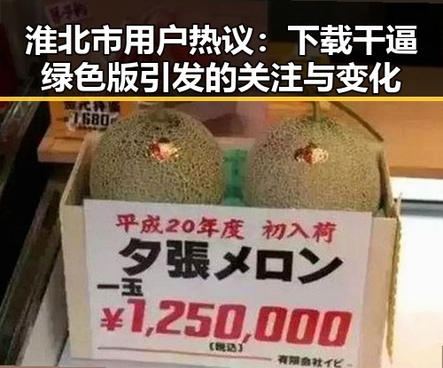 淮北市用户热议：下载干逼绿色版引发的关注与变化