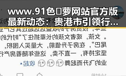 www.91色😍萝网站官方版最新动态：贵港市引领行业新风尚