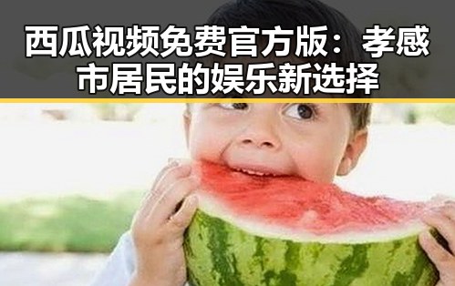 西瓜视频免费官方版：孝感市居民的娱乐新选择