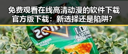 免费观看在线高清动漫的软件下载官方版下载：新选择还是陷阱？